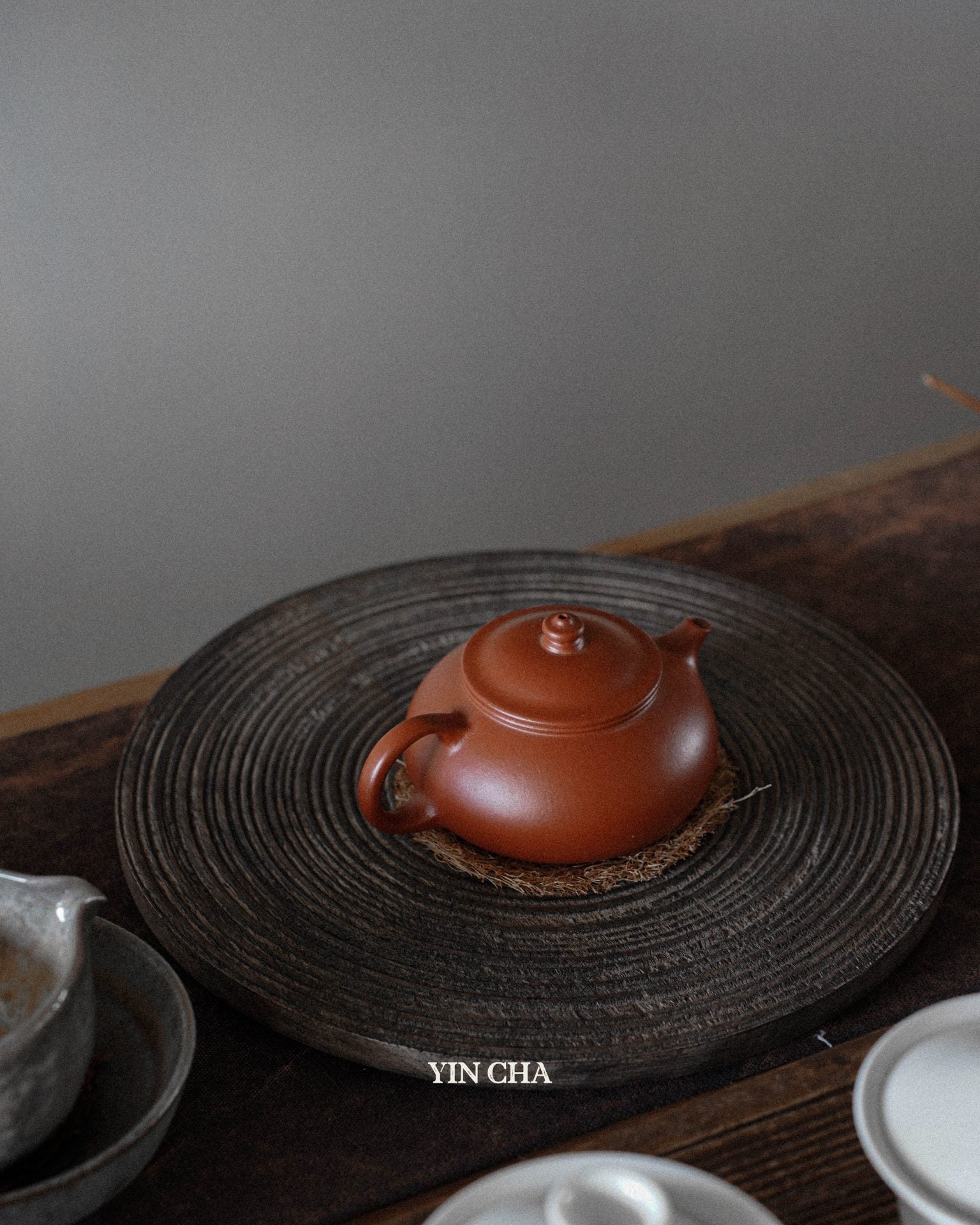 Handmade Yi Xing Tea Pot- Zhu Ni Clay 250ml 朱泥