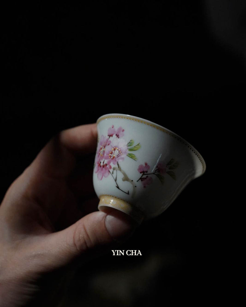 Hand-painted Porcelain tea cup