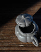 Handmade Yi Xing Tea Pot- Blue Gray Clay / Qing Hui Duan Ni 青灰段泥