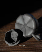 Handmade Yi Xing Tea Pot- Blue Gray Clay / Qing Hui Duan Ni 青灰段泥