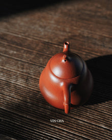 Handmade Yi Xing Tea Pot- Zhu Ni Clay Pear-shape 朱泥梨壶 - 150ml