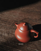 Handmade Yi Xing Tea Pot- Zhu Ni Clay Pear-shape 朱泥梨壶 - 150ml