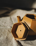 Handmade Yi Xing Tea Pot- Golden Duanni Clay - Huang Jin Duan Ni 黄金段泥