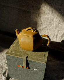 Handmade Yi Xing Tea Pot- Golden Duanni Clay - Huang Jin Duan Ni 黄金段泥